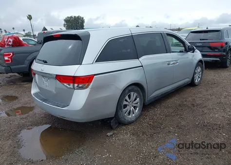 2014 Honda Odyssey Ex из США, поврежденный, VIN 5FNRL5H4XEB048990